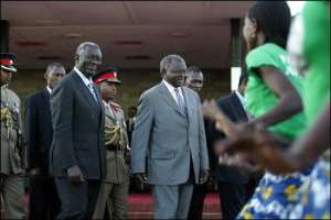 President Kufuor in Kenya